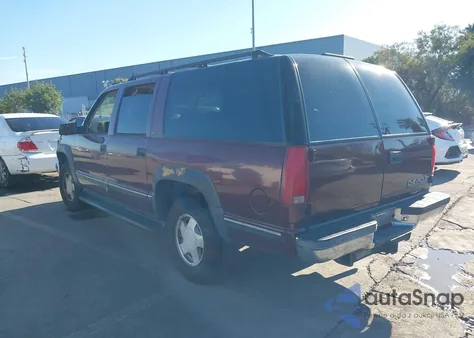 1999 Chevrolet Suburban 1500 Lt из США, поврежденный, VIN 3GNFK16R3XG183276